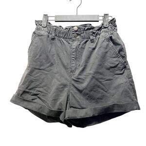 Universal Thread High Waist Shorts Black Cotton Stretch Dark Wash Sz S